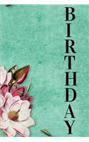 Birthday Reminder Notebook