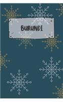 Burundi: Ruled Travel Diary Notebook or Journey Journal - Lined Trip Pocketbook for Men and Women with Lines