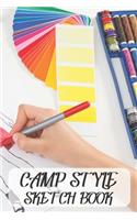 Camp Style Sketch Book