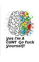 Yes i'm A CUNT Go Fuck Yourself!
