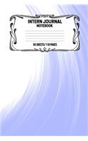 Intern Journal Notebook 55 Sheets/110 Pages