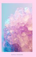 Bullet Journal: Aesthetic pink crystal: Dotted journal