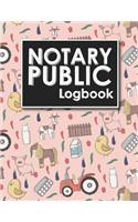 Notary Public Logbook: (Notary Public Logbooks)