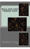 Ballads and Verses Vain