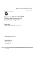 Eigenmodes of Ducted Flows with Radially-Dependent Axial and Swirl Velocity Components