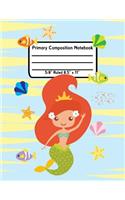 Primary Composition Notebook: Draw And Write Journal Drawing Space Grades K-2