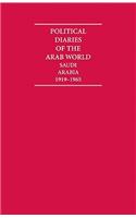 Political Diaries of the Arab World: Saudi Arabia 1919-1965 6 Volume Hardback Set