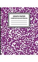 Graph Paper Composition Notebook