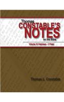 Thomas Constable's Notes on the Bible Volume XI