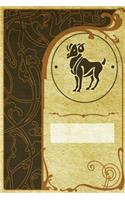 Monogram Aries Journal: Blank Notebook Diary Log(70 Monogram Nouveautwo 365 Lined)