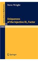 Uniqueness of the Injective Iii1 Factor