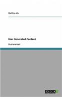 User Generated Content