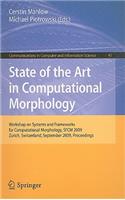 State of the Art in Computational Morphology