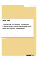 Außenwirtschaftslehre. Chancen und Risiken, Institutionen, Auslandsgeschäfte, Finanzierung und Absicherung
