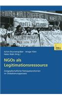 Ngos ALS Legitimationsressource