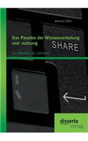 Paradox der Wissensverteilung und -nutzung: Der Mensch im Zentrum