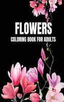 Flowers Coloring Book For Adults