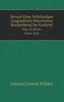 Versuch Einer Vollstandigen Geographisch-Historischen Beschreibung Der Kurfurstl