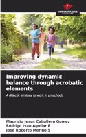 Improving dynamic balance through acrobatic elements