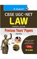 CBSE UGC-NET LAW Previous Years Paper (I, II & III) (Solved)