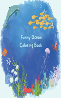 Funny Ocean Coloring Book