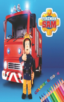 Fireman Sam Coloring Book: Fireman Sam Characters Coloring Pages for Kids - Unique Illustrations