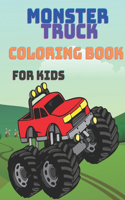 Monster Truck Coloring Book For Kids