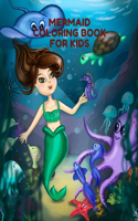 Mermaid Coloring Book for Kids: Coloring Book for Kids and girls, 30 Unique and Beautiful Mermaid Coloring Pages (Children's Books Gift Ideas) ... ... the Difference and More For K