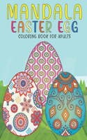 Mandala Easter Egg Coloring Book For Adults