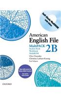 American English File 2 Student Book Multi Pack B