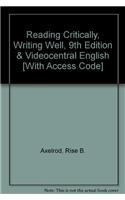 Reading Critically, Writing Well, 9th Edition & Videocentral English