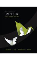 Calculus and Its Applications