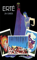 Erte Postcards in Full Color