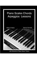 Piano Scales, Chords & Arpeggios Lessons with Elements of Basic Music Theory