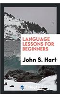 Language Lessons for Beginners