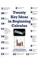 Twenty Key Ideas in Beginning Calculus