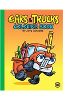 The Cars and Trucks Coloring Book