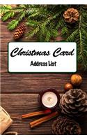 Christmas Card Address List