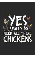 Yes I Really Do Need All These Chickens