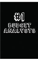 #1 Budget Analysts: Blank Lined Notebook Journal to Write in