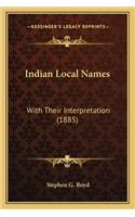 Indian Local Names
