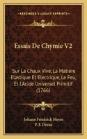 Essais De Chymie V2