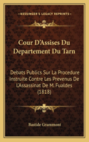 Cour D'Assises Du Departement Du Tarn