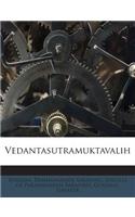 Vedantasutramuktavalih