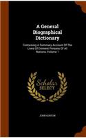 A General Biographical Dictionary