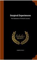 Surgical Experiences