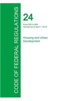 Code of Federal Regulations Title 24, Volume 3, April 1, 2015: (English)
