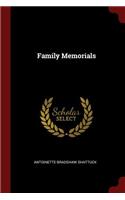 Family Memorials