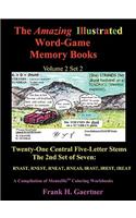 Amazing Illustrated Word Game Memory Books Volume 2, Set 2