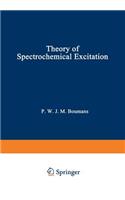 Theory of Spectrochemical Excitation